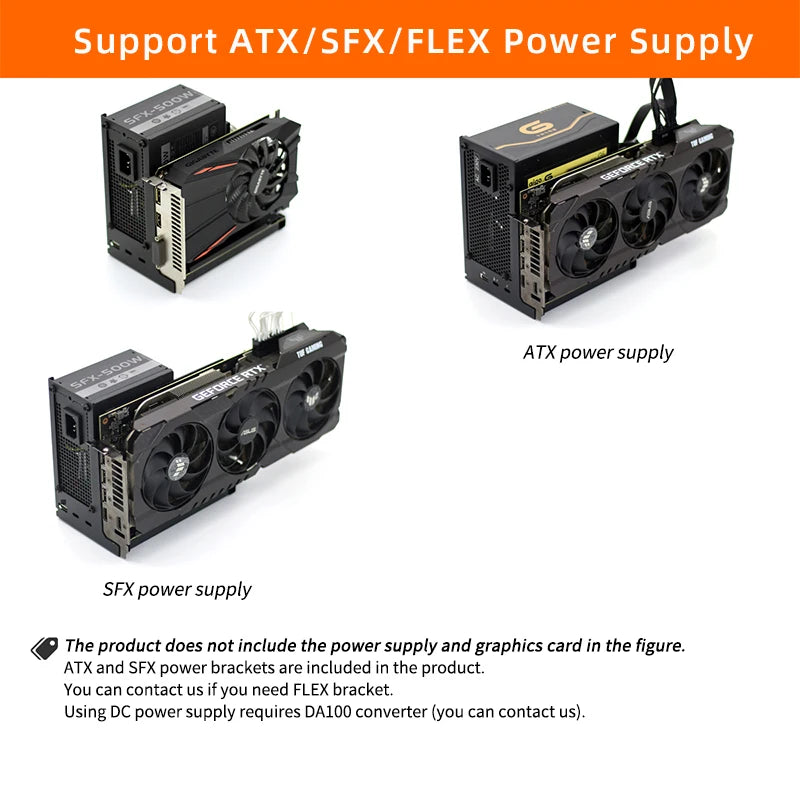 OCuLink External Graphics Card Dock PCIe 4.0 x4