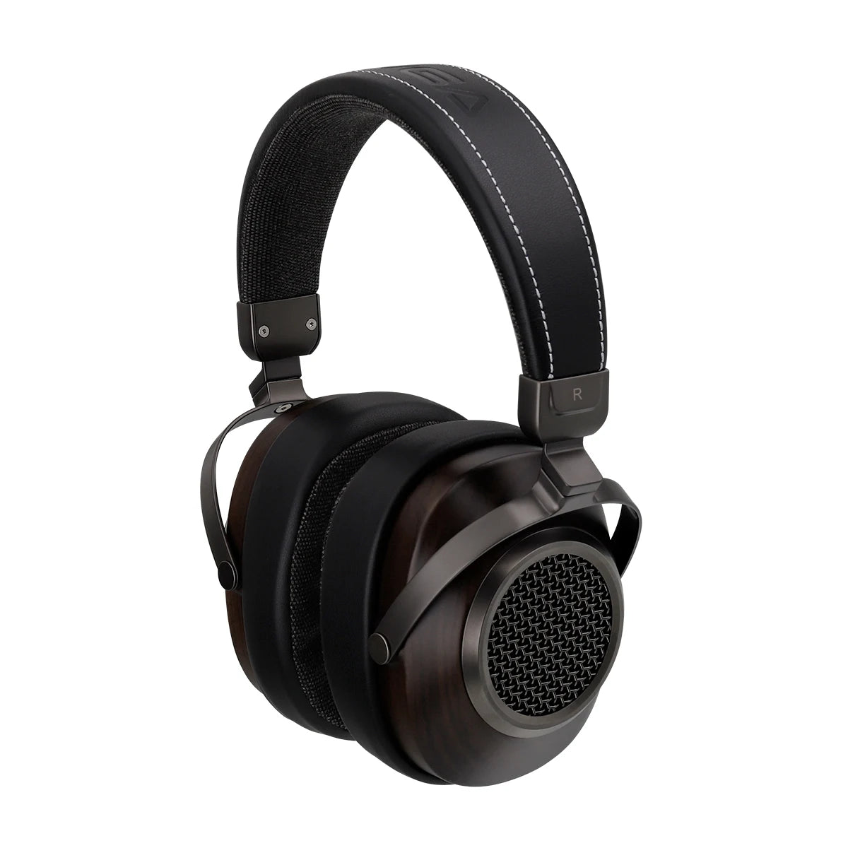 High-Fidelity Open-Back Wooden Headphones 50mm Dynamic Driver