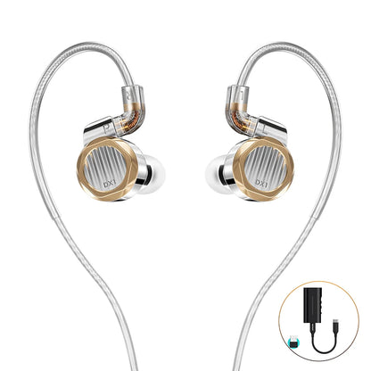 3.5mm HiFi In Ear Earphones with Detachable Cable