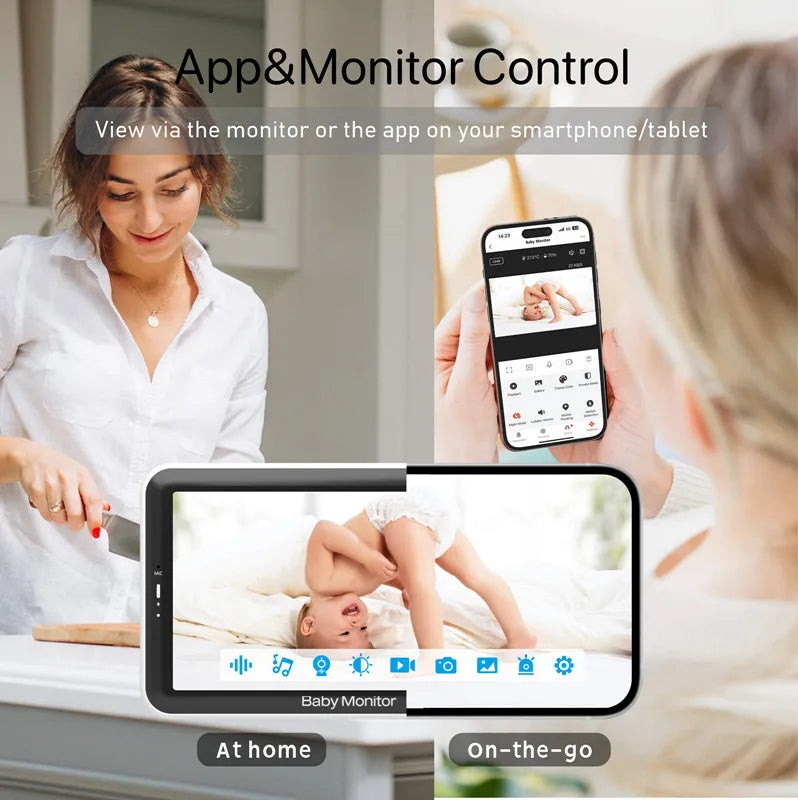 WiFi Baby Monitor with Temperature Sensor and Feeding Reminder