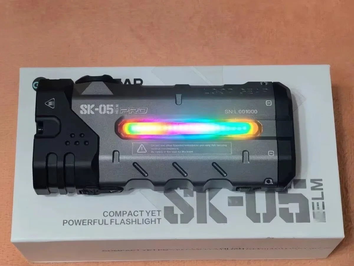 High Power 4360LM LED Torch Rechargeable Waterproof Heavy Duty Flashlight