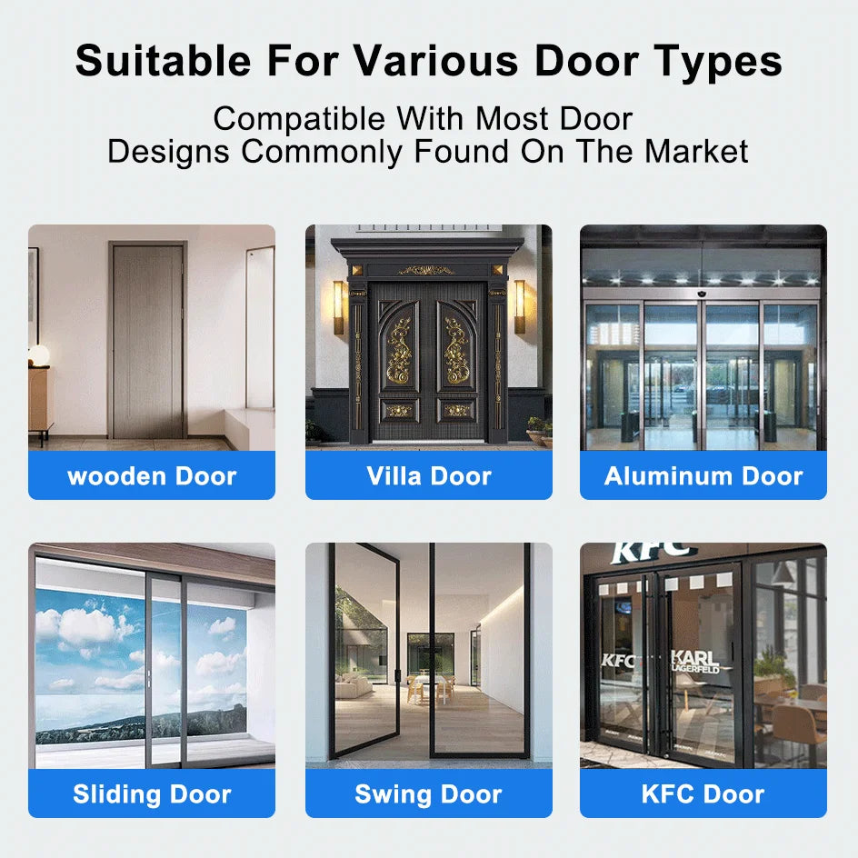 Waterproof Digital Fingerprint Lock for Sliding Doors