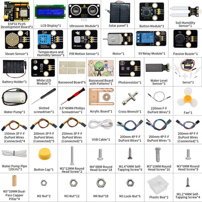 DIY Smart Farming Starter Kit with ESP32 Board