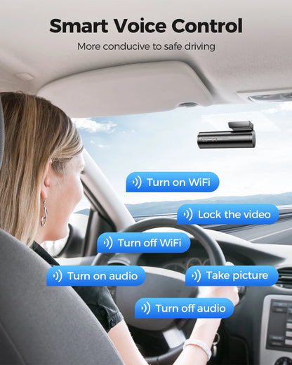 M300S 4K Dash Cam Front & Rear with GPS ADAS