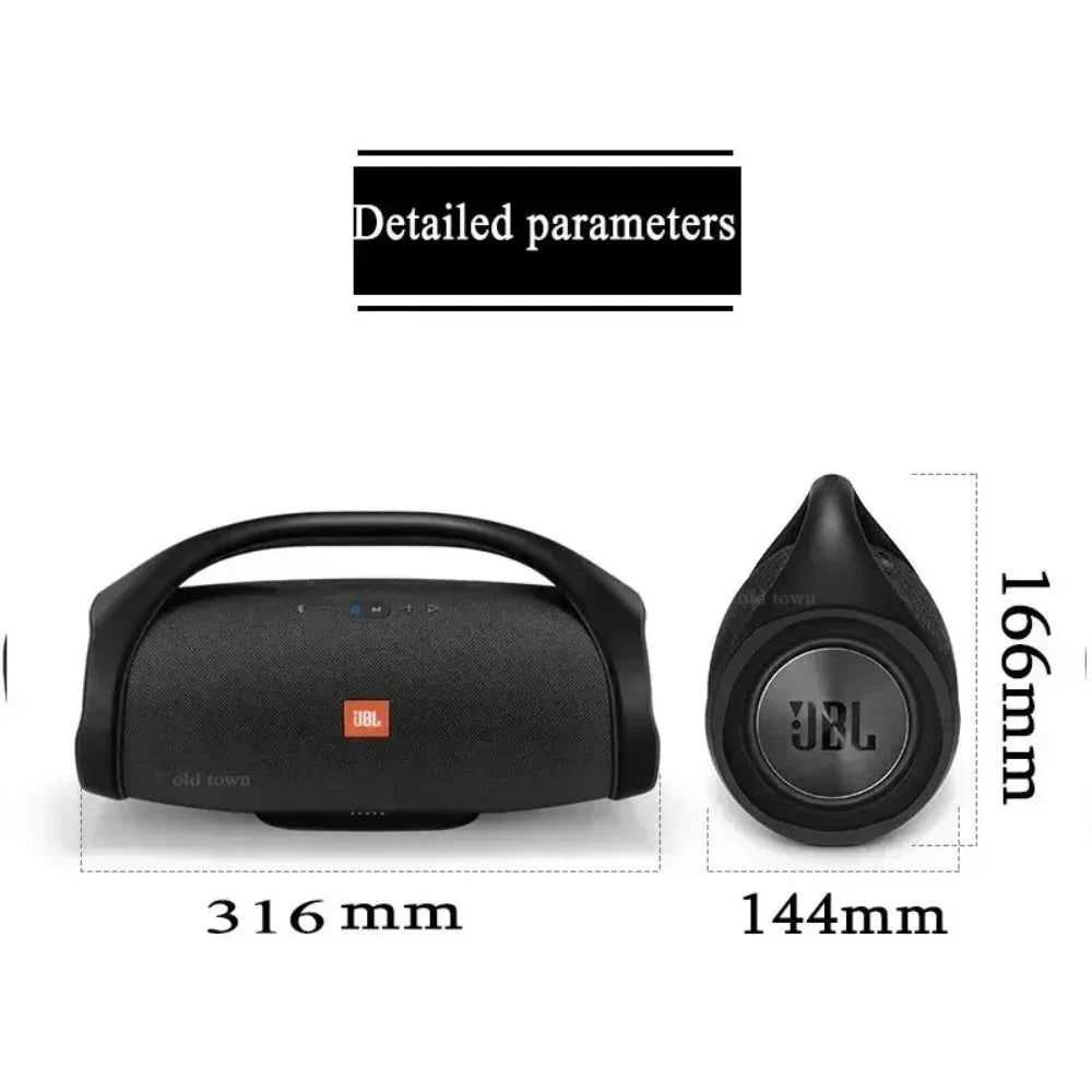 Portable Waterproof Bluetooth Speaker with Powerful Bass