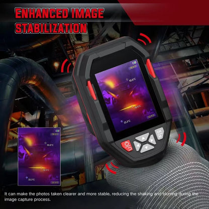 Portable Infrared Thermal Camera with Rechargeable Battery and HD Display