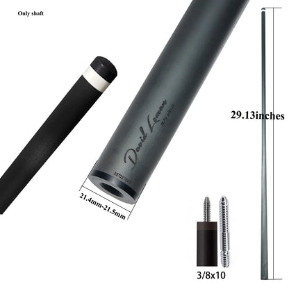 Pro 12.9mm 3-8x10 Flat Low-Deflection Shaft