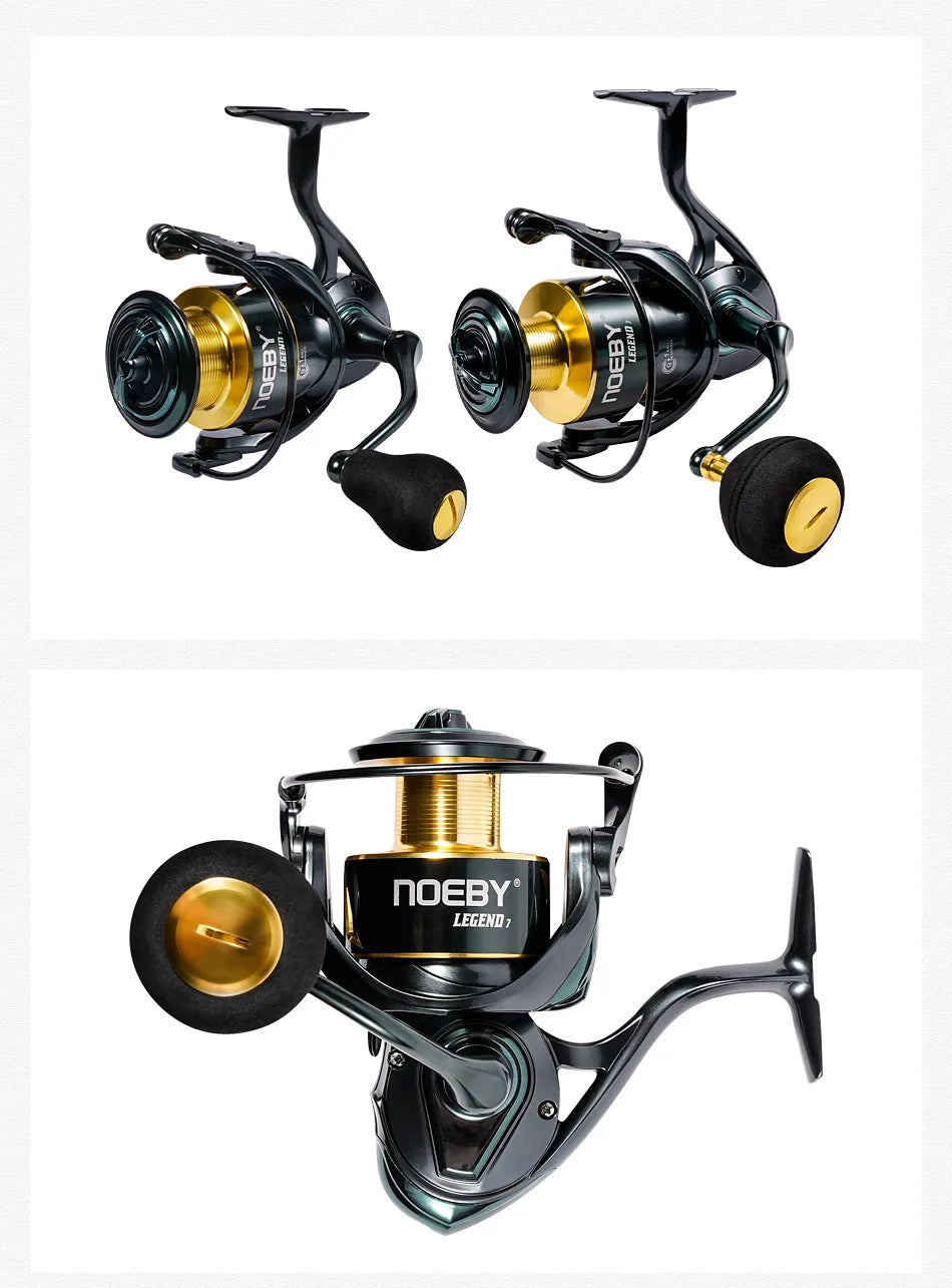 Long Casting 5000 Series Aluminum Fishing Reel