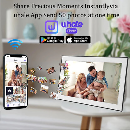 15.6" 3-in-1 Smart WiFi Photo Frame Touchscreen