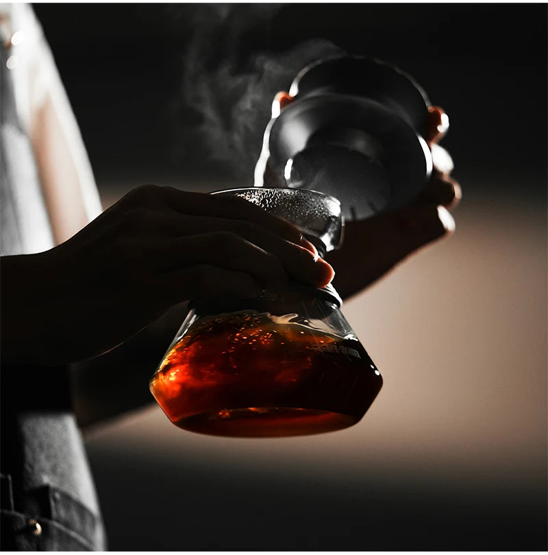 Glass Coffee Server Carafe for Pour Over Brewing