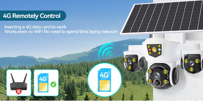 Smart Outdoor WiFi Camera 10X Zoom