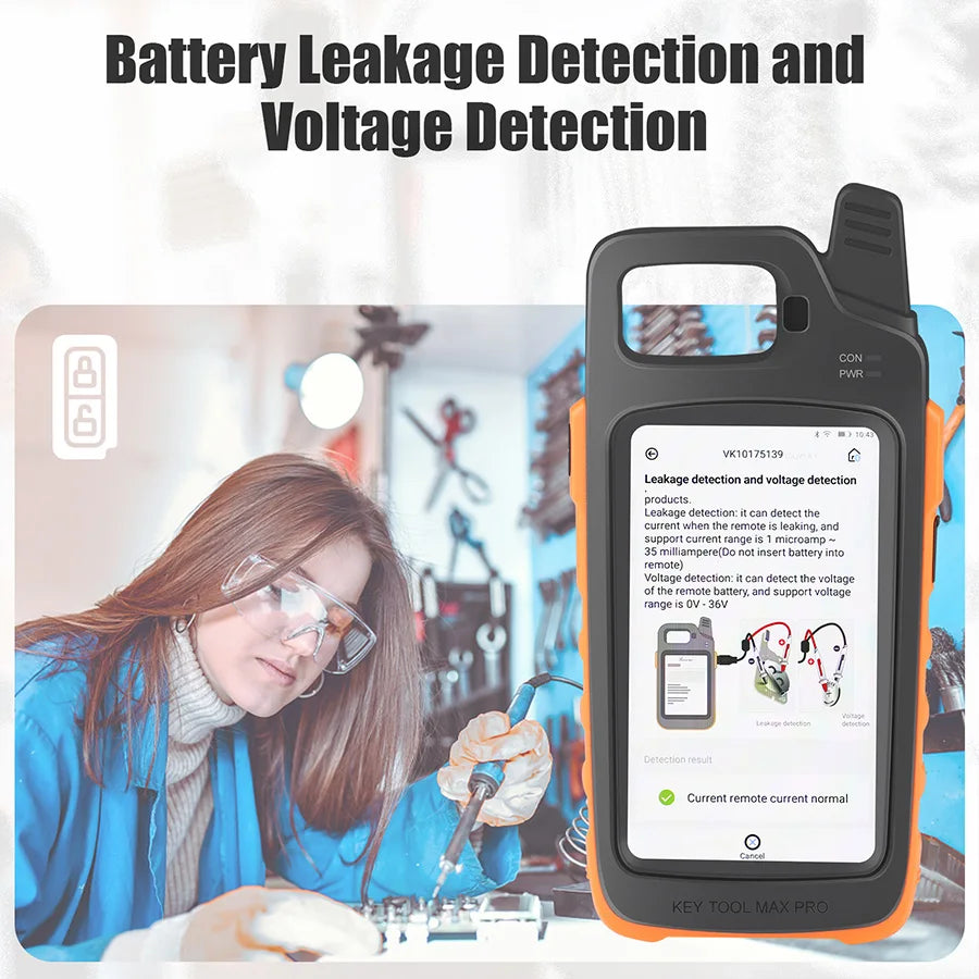 Portable Vehicle Key Coding Tool with OBD Functions