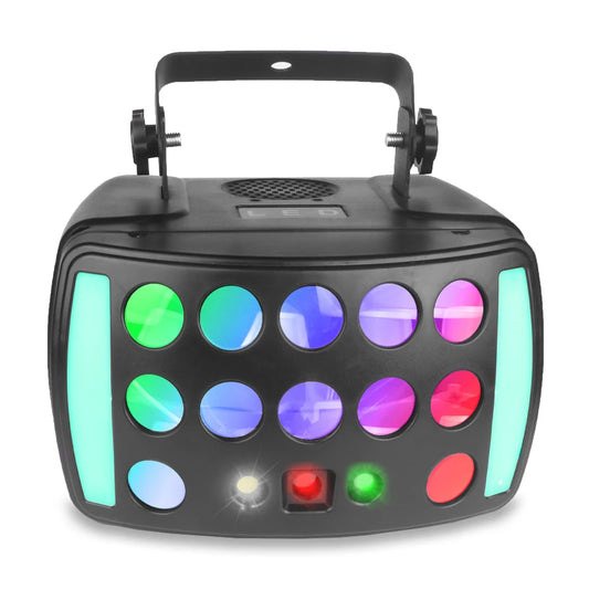 4 in 1 Disco Stage Light Laser Strobe Party Lamp
