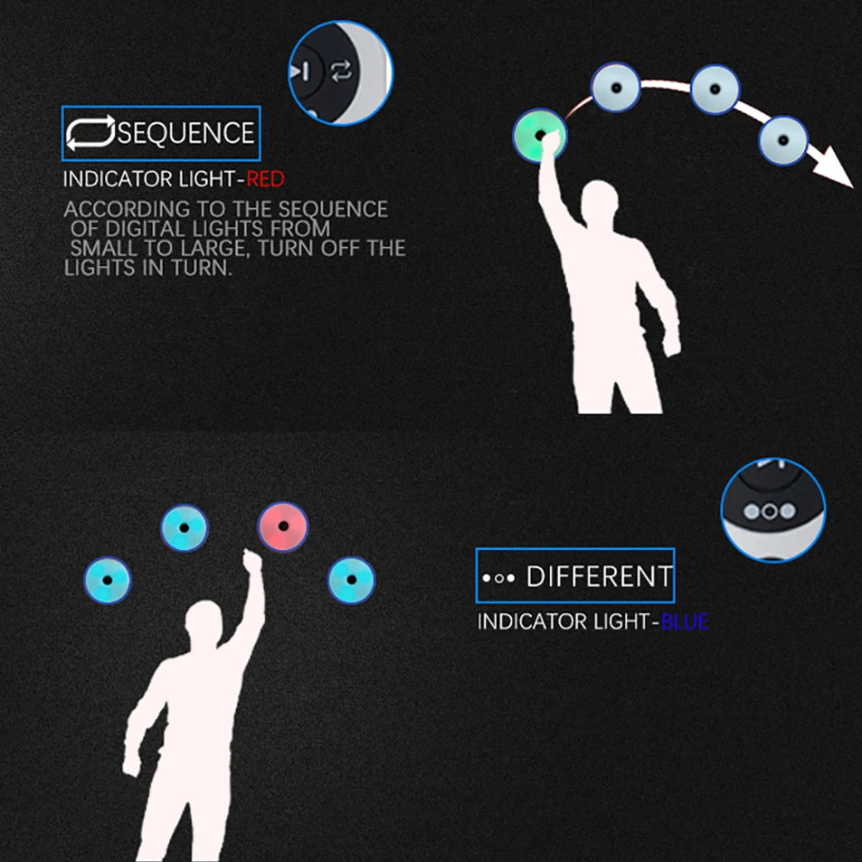 Wireless Agility Light Kit 4 Pack for Kids Exercise