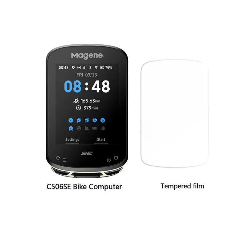 Cycling GPS Computer with Film and Bluetooth Sensor