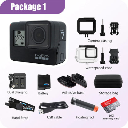 4K Action Camera 12MP 60fps Waterproof Sports Cam