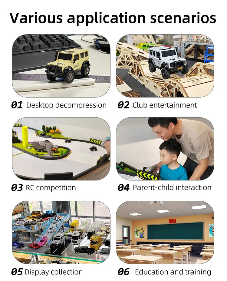 RTR 1:43 RC Climbing Car 4WD Off-Road Toy