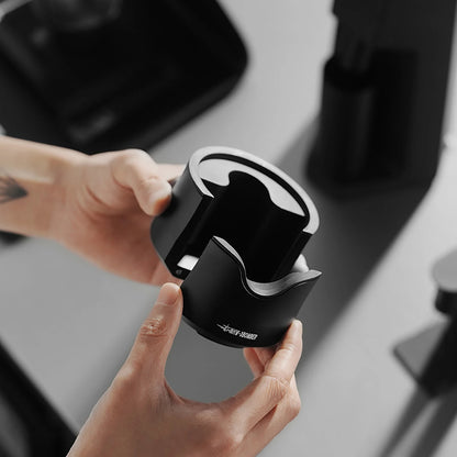 Bottomless Espresso Portafilter Holder with Anti-Slip Base