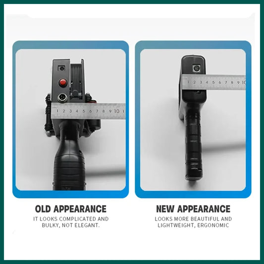 Rechargeable Handheld Label Printer with 3 Inks