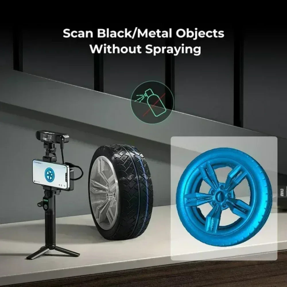Portable WiFi 3D Scanner 0.1mm Accuracy for iOS Android