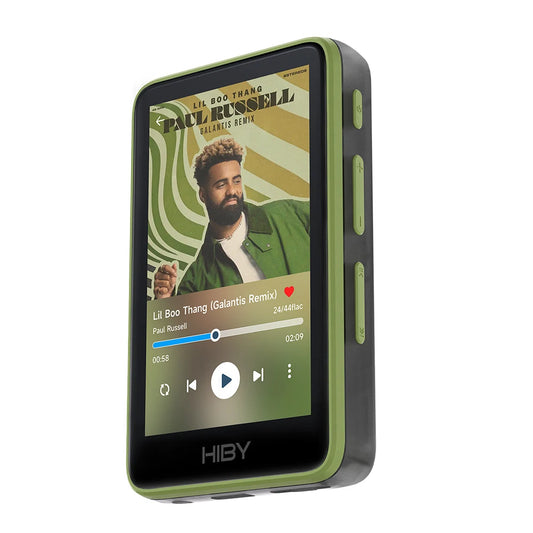 Green MP3 HiFi Player WiFi Bluetooth Support