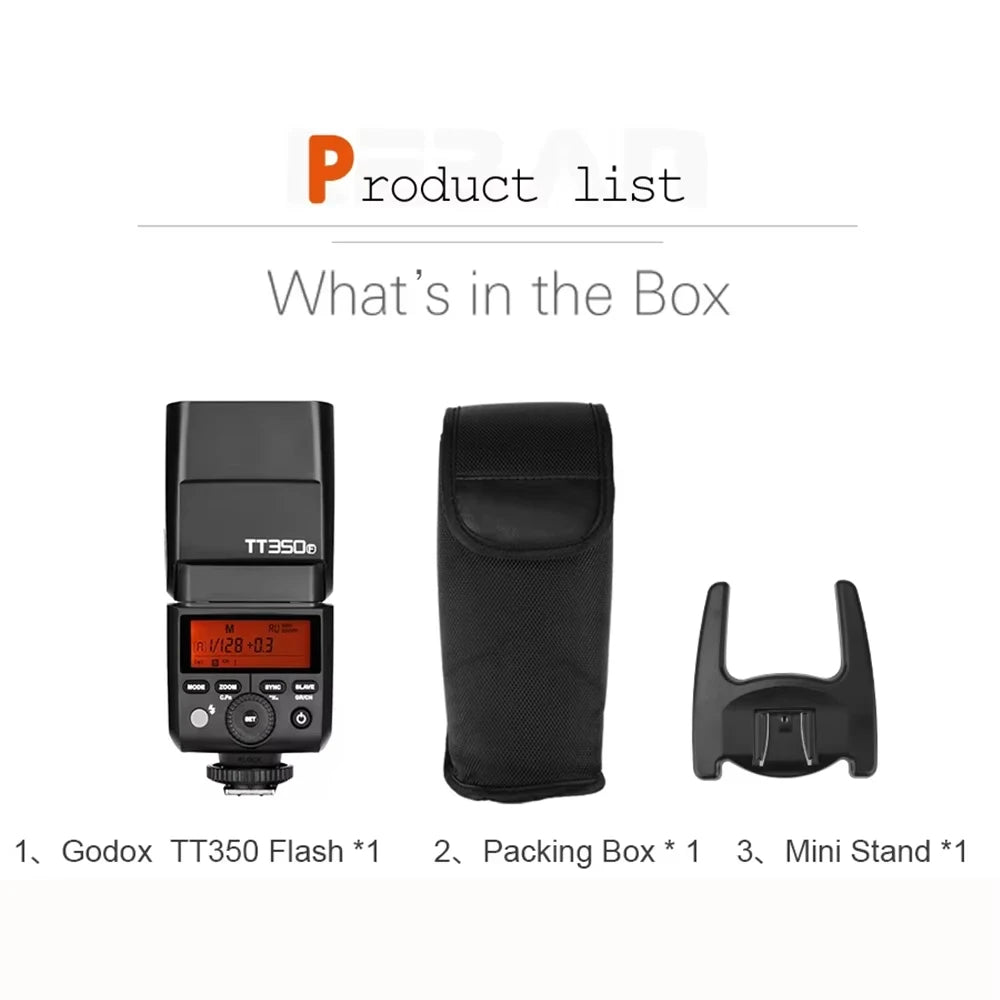 TTL Camera Flash HSS 1/8000s 2.4G Wireless GN36