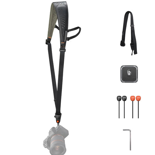 Quick Release Black Camera Strap for Comfortable Carry