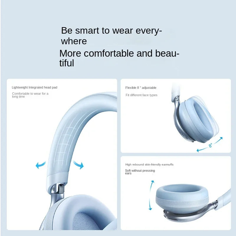 SpaceOne Pink Wireless Earphones with ANC & LDAC