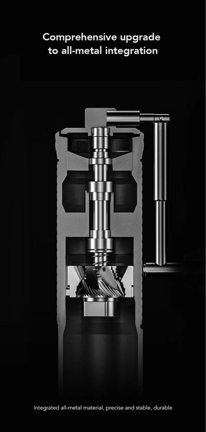 All-Metal Manual Coffee Grinder with S2C Burr