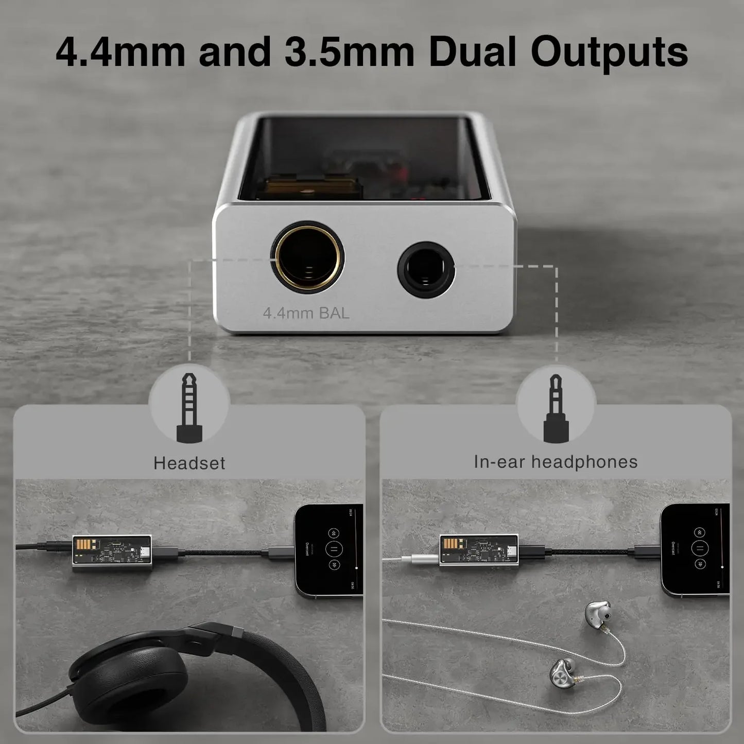 Portable USB DAC and Headphone Amplifier M15C