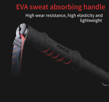 Carbon Fiber Hiking Poles Walking Stick Drawstring Fixed