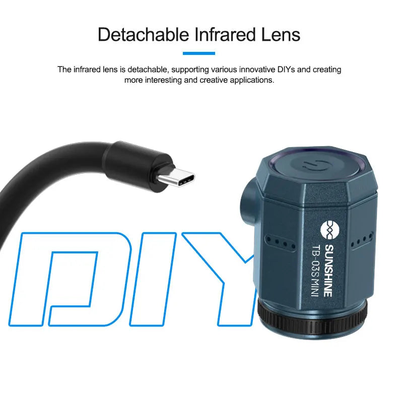 Mini Infrared Thermal Imaging Camera 256x192 for PCB Repair