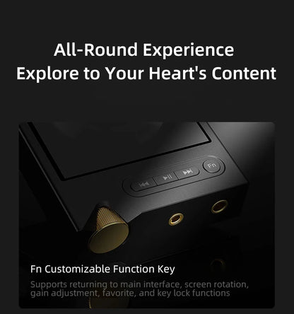 Hi-Res Portable Music Player DSD512 DAC