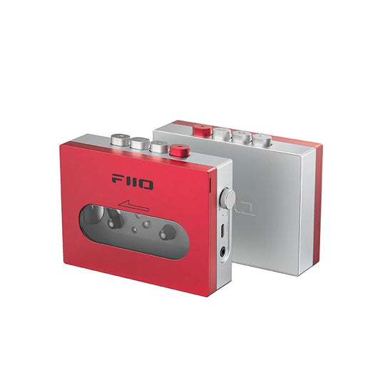 Compact Red Walkman Style Portable Cassette Music Player