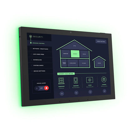Black 10.1" Wall-Mount Smart Control Panel 4G 64G