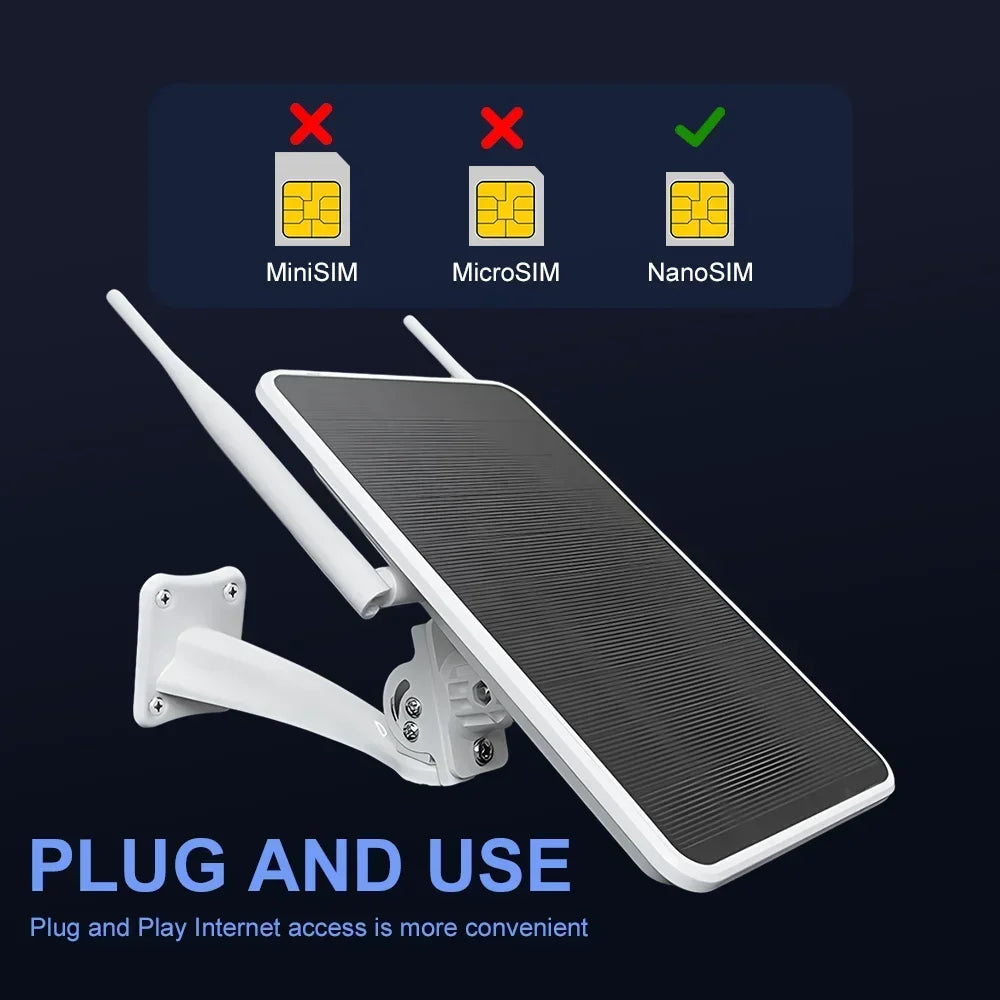 Portable Solar 4G WiFi Router with 7-Day Standby