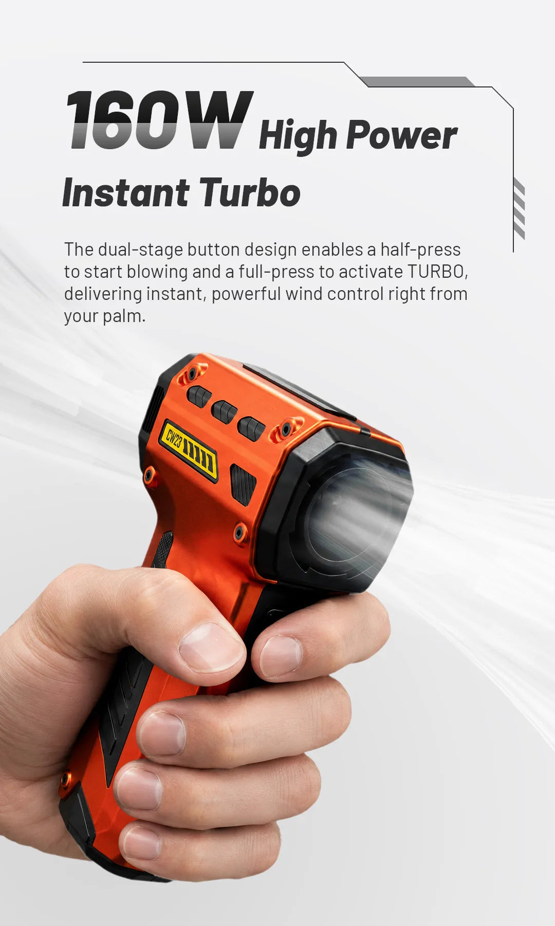 Cordless Portable Air Blower Vacuum Cleaning Tool