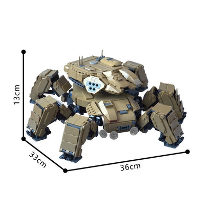 Heavy-Duty Cyberpunk Monster Building Blocks Toy 1947PCS
