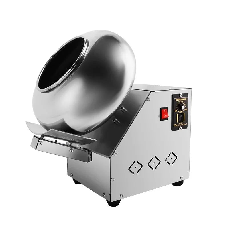 220-240V Commercial Chocolate Coating Machine for Candy Beans
