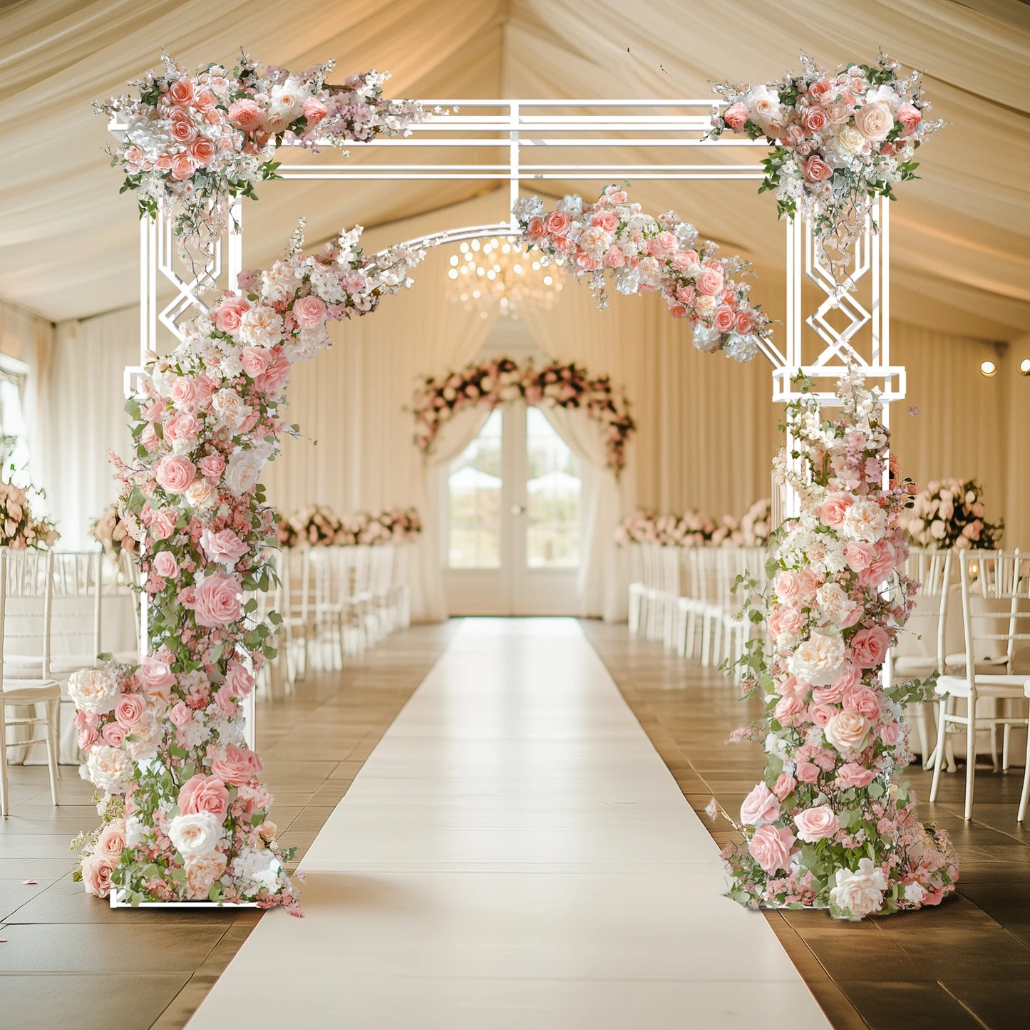 Large Garden Trellis Party Arch Frame for Events
