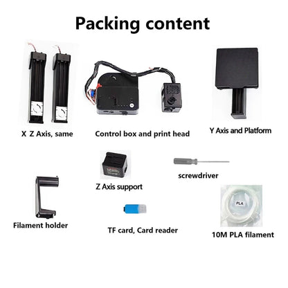 K10 Mini 3D Printer Lightweight Quiet Automatic Slicing