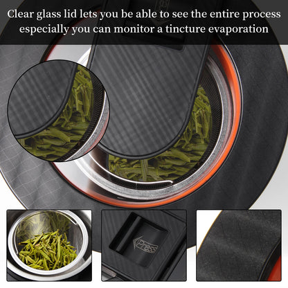 Portable Herb Decarboxylator and Oil Infusion Machine