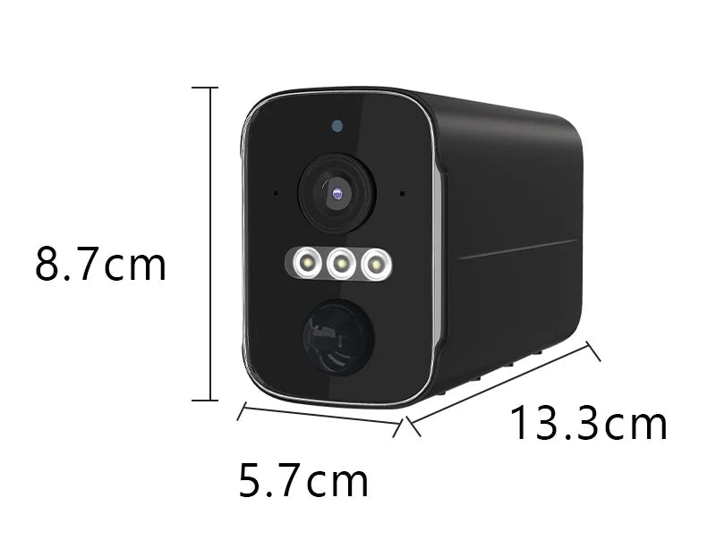 4MP 4G SIM Security Camera Spotlight 32GB
