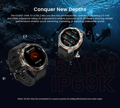 Silver GPS Smart Watch for Outdoor Adventures
