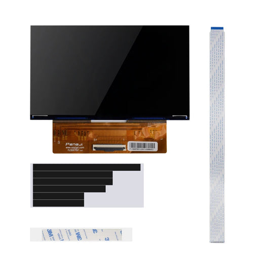 High-Resolution 7" Monochrome LCD Screen for 3D Printing