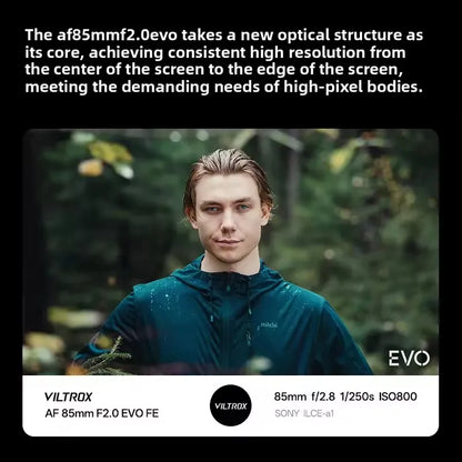 85mm F2.0 Autofocus Lens for Sony E-Mount
