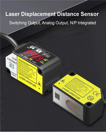 HG-C1030 Compact Laser Distance Sensor for Accurate Thickness Detection
