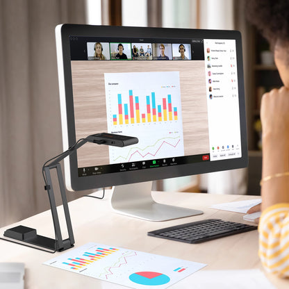 13MP 4K Document Camera with AI Mic