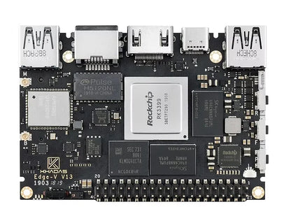 Edge V Pro RK3399 4GB + 32GB 4K AI SBC