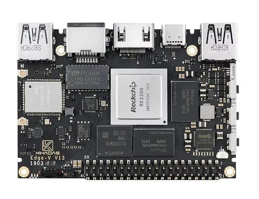 Edge V Pro RK3399 4GB + 32GB 4K AI SBC